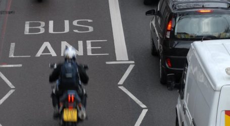 Motorcycle access to bus lanes in Northants